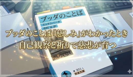 ブッダのことば「慈しみ」がわかったとき｜自己観察と祈りで慈悲が育つまで