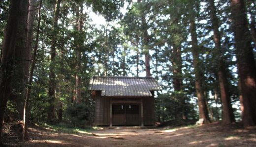 奥磐戸神社～小國神社【奥宮 本宮山】へ行く