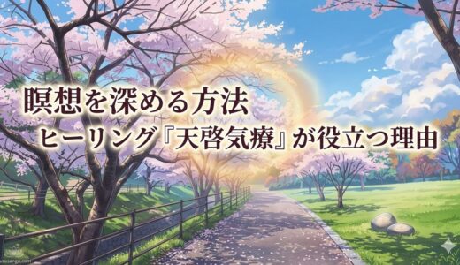 瞑想を深める方法｜ヒーリング「天啓気療」が役立つ理由